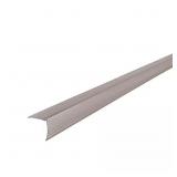 1 LOT6-1-1/8"X1-1/8"X 36" PEWTER ALUMINUM STAIR ED