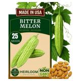 25+ USA PREMIUM BITTER MELON SEEDS FOR PLANTING (B