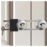 FRENCH DOOR LOCK FOR DOUBLE DOORS, ADJUSTABLE DOUB