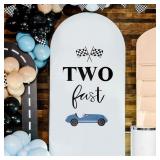 TWO FAST BIRTHDAY STICKER SIGN FOR BACKDROP, BIRTH