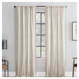 ARCHAEO SLUB TEXTURE STRIPE COTTON LINEN CURTAIN,