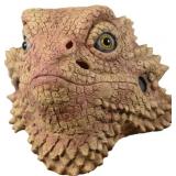 MOKRY PARTY DESERT SPINY LIZARD MASK ANIMAL HEAD M