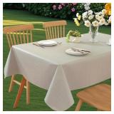 WONDWRLA RECTANGLE TABLECLOTH, VINYL TABLECLOTHS W