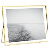 ELETECPRO 10X8 FLOATING PICTURE FRAME, REAL GLASS