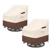OUTDOOR SWIVEL CHAIR COVER 2 PACK,100% WATERPROOF