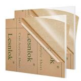 LESNLOK 2 PIECES 11 X 14 ACRYLIC SHEET 1/4 INCH TH