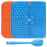LICK MAT FOR DOGS, SLOW FEEDER WITH SUCTION CUPS F