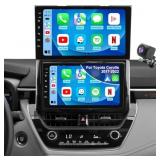 $161 9 INCH 64G UPGRADE CAR RADIO FOR TOYOTA COROL