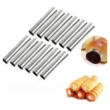 PHANTOMSKY 12 PACK CANNOLI TUBE NON STICK STAINLES