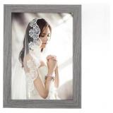 9X13 PICTURE FRAME DISTRESSED GRAY, RUSTIC 13X9 PI