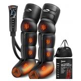 $120 LEG MASSAGER WITH HEAT, COMPRESSION BOOTS FOR