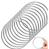 MORNINGRO 10 PACK 4 INCH BINDER RINGS EXTRA LARGE