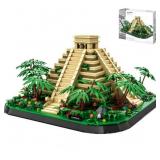 EL CASTILLO PYRAMID BUILDING BLOCK SET 1346 PCS MA