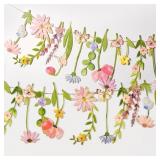 BUTTERFLY BANNER WILDFLOWER PARTY DECORATIONS PAPE