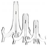 HESTYA 3 PCS CLEAR ACRYLIC DISPLAY STANDS, PICTURE