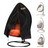 ENZENO PATIO EGG CHAIR COVERS WATERPROOF,75X45INCH