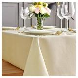 MAXMILL JACQUARD TABLECLOTH SWIRL DESIGN SPILLPROO