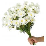 15 BUNDLES ARTIFICIAL FLOWERS WHITE ARTIFICIAL DAI