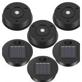 TOODOO 6 PIECES SOLAR LIGHTS REPLACEMENT TOP 2.76