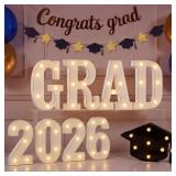 DURAAAMO 2026 GRADUATION DECORATIONS, LED MARQUEE
