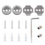 15PCS TOWEL BAR REPLACEMENT PARTS SET KIT, SHOWER