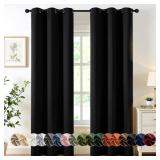 MIULEE BLACKOUT CURTAINS FOR BEDROOM 2 PANELS 40 X