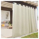 RYB HOME OUTDOOR CURTAINS FOR PATIO WATERPROOF PRI