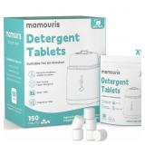 150 COUNT BOTTLE WASHER DETERGENT TABLETS FOR ALL