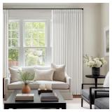 TWODRAPES 100 INCH LIGHT FILTERING LINEN PLEAT FAR