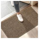 BEQHAUSE DIRT TRAPPER DOOR MAT 17" X 30", NON-SLIP