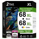 68XL INK CARTRIDGES REPLACEMENT FOR HP 68E 68 XL I
