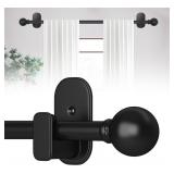 TKZTKZ CURTAIN RODS NO DRILLING WITH ADHESIVE BRAC