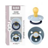 BIBS COLOUR FUSION PACIFIER, 0-6 MONTHS, 2-PACK, R