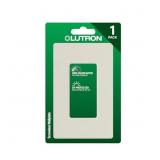 LUTRON CLARO LIGHT SWITCH COVER PLATE, 1 GANG WALL