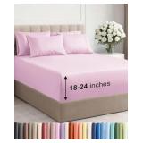 EXTRA DEEP QUEEN SHEET SET - 6 PIECE BREATHABLE CO