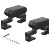 BARN DOOR STOPPER 2PCS FOR 1-9/16" TOP TRACK