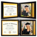 JMUQ 12X26 FOLDABLE DIPLOMA FRAME WITH TASSEL HOLD