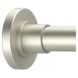 GXOACKJ BRUSHED NICKEL SHOWER CURTAIN RODS - 31-80