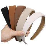 OBEOBY 5 PACK CUTE HEADBANDS FOR WOMEN, NON-SLIP H