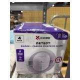 $149 KIDDE SMOKE AND CARBON MONOXIDE DETECTOR, AA