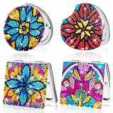 FILASLFT DIAMOND PAINTING COMPACT MIRROR,DIY CRYST