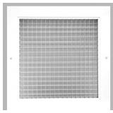 HVAC PREMIUM 10" X 10" CUBE CORE EGGCRATE RETURN A