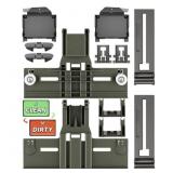 UPGRADED W10350376 W10350374 DISHWASHER TOP RACK P