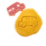 T3D COOKIE CUTTERS BUS COOKIE CUTTER, SUITABLE FOR