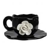 CUTE CERAMIC COFFEE CUPS, UNIQUE FANCY TEA CUPS WI