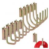 E TRACK HOOKS 10 PCS HEAVY DUTY STEEL E TRACK J HO