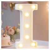 POOQLA LED MARQUEE LETTER LIGHTS SIGN, LIGHT UP AL