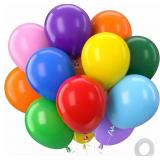 PATIMATE RAINBOW COLORFUL BALLOONS ASSORTED COLORS