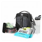 ARCTIC ZONE PRO EXPANDABLE LUNCH BAG, GREY COLOR