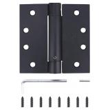 3 PACK BLACK 4"X4" RESIDENTIAL DOOR HINGES